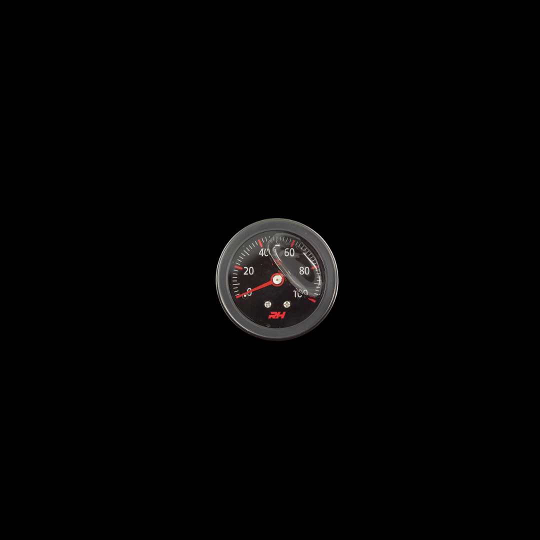 RED HORSE LIQUID FILLED FUEL PRESSURE GAUGUE 5002-100-3