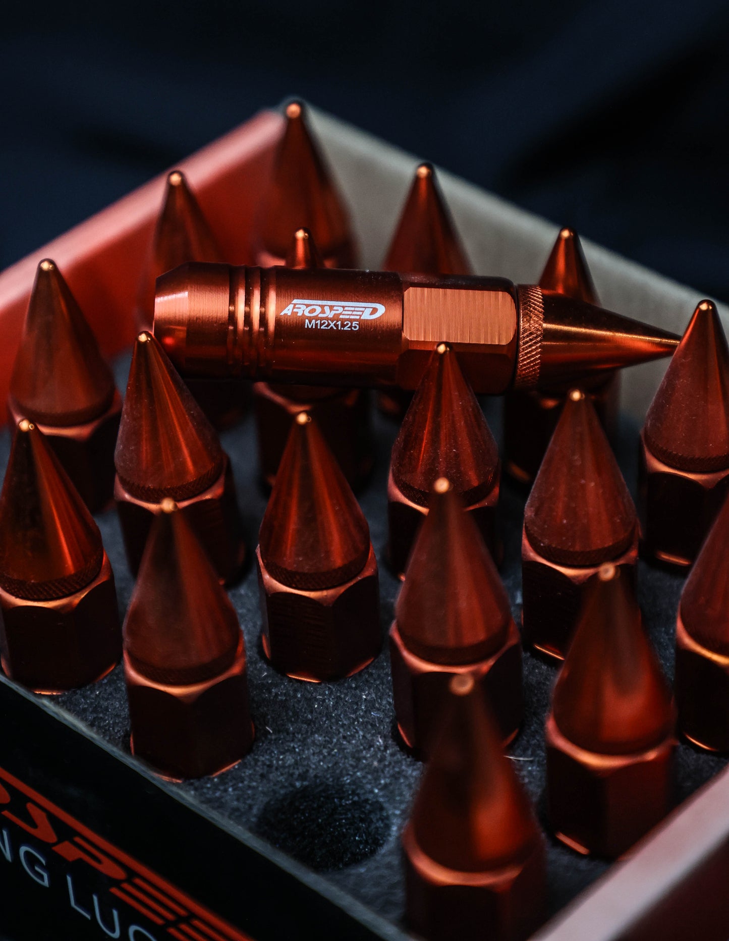 AROSPEED LUG NUT ORANGE