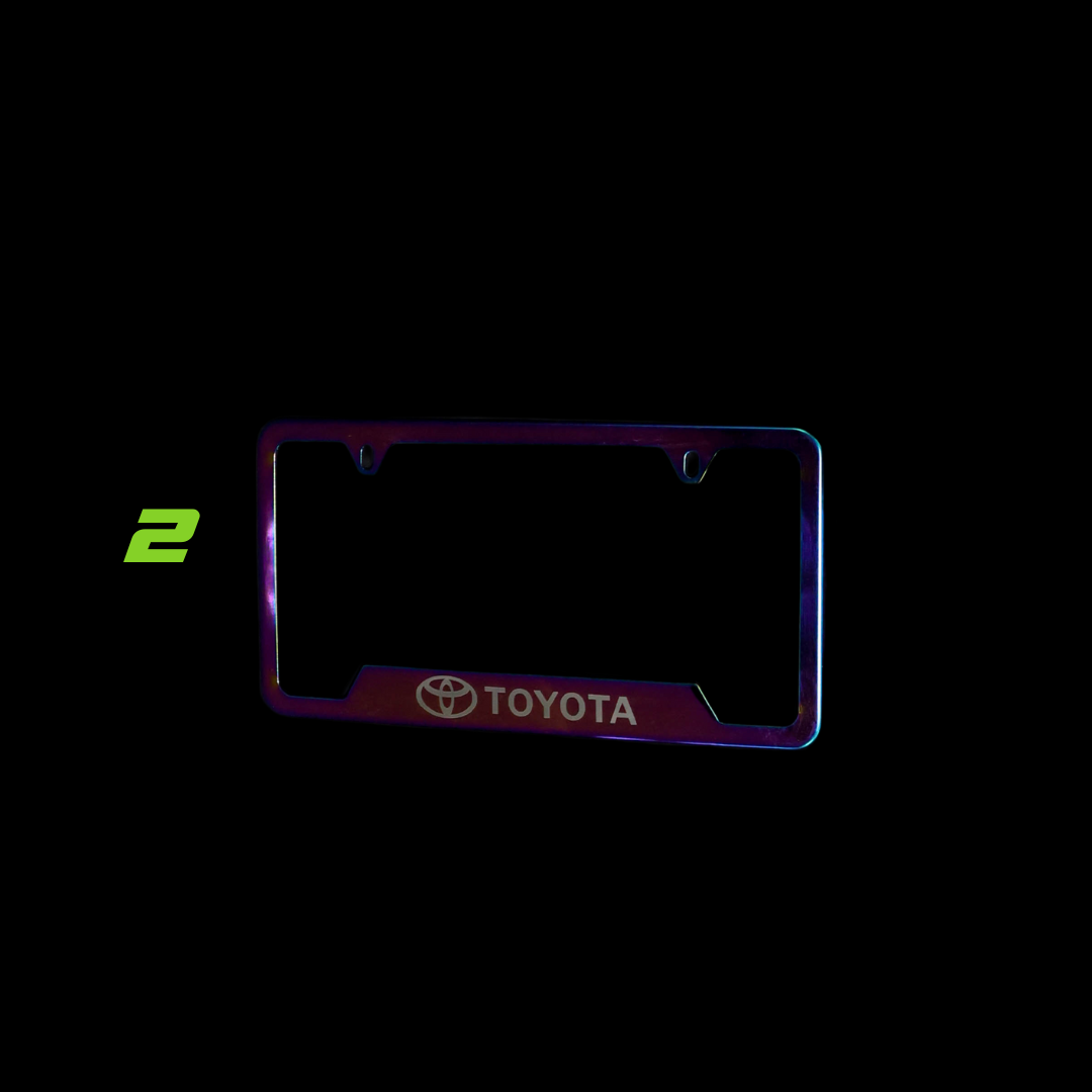 LICENSE PLATE COVERS