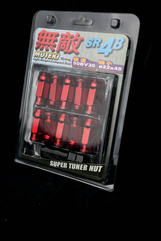 MUTEKI LUG NUTS (RED)