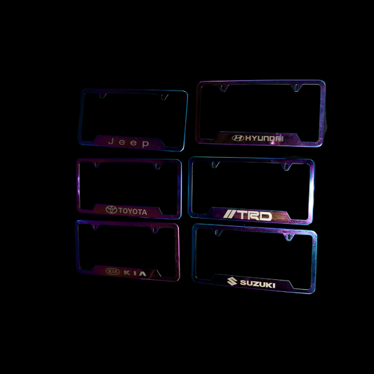 LICENSE PLATE COVERS