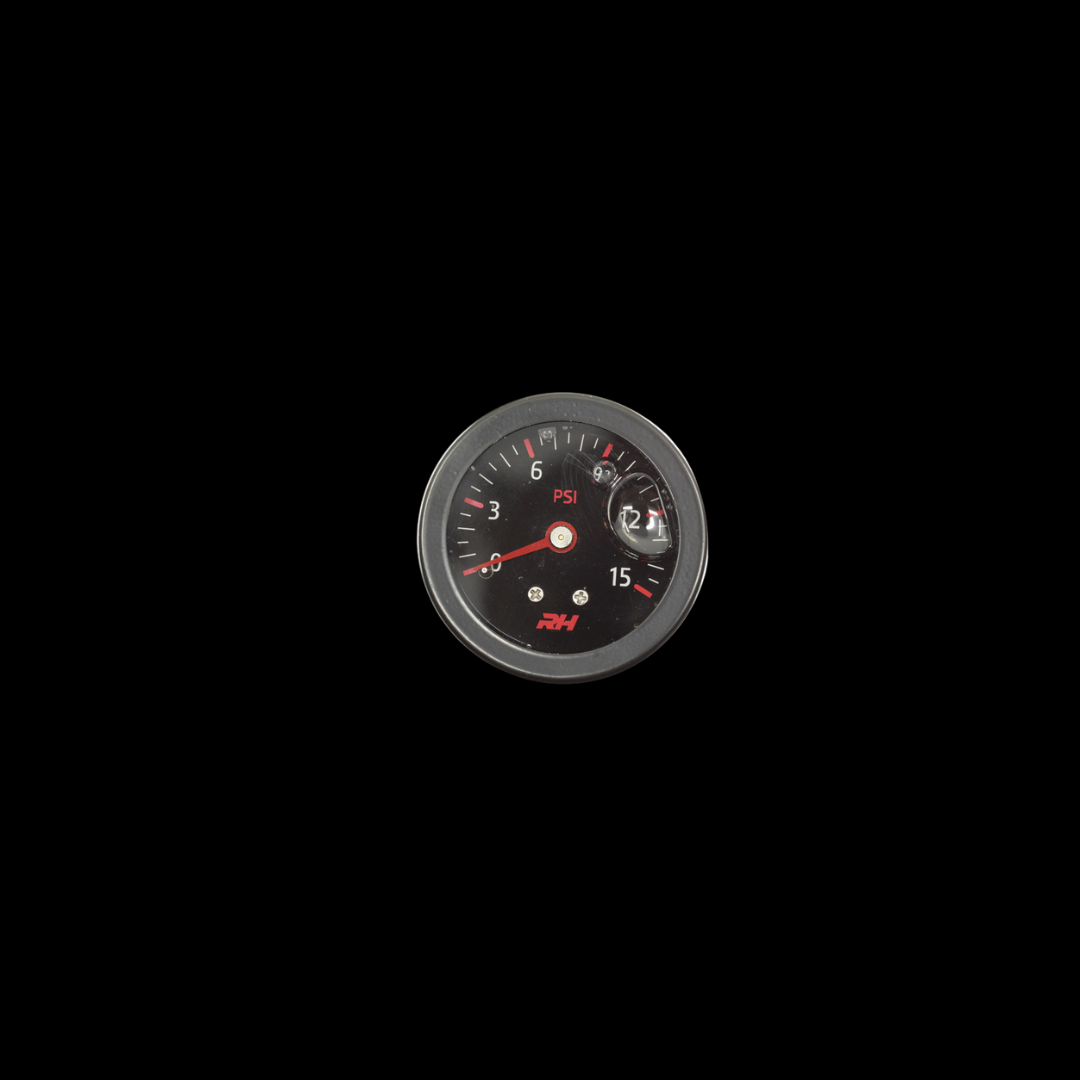 RED HORSE LIQUID FILLED FUEL PRESSURE GAUGE 5002-15-3