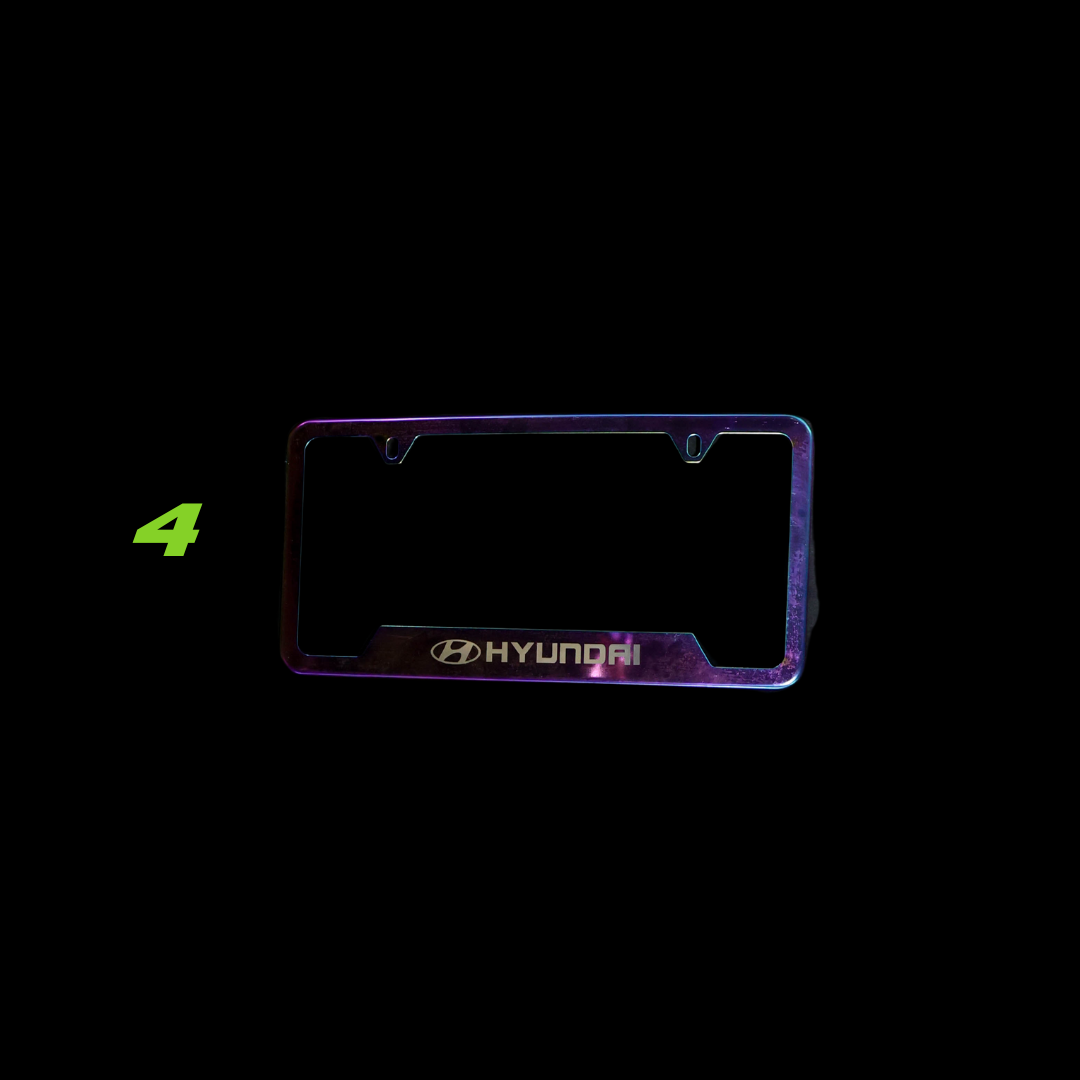 LICENSE PLATE COVERS