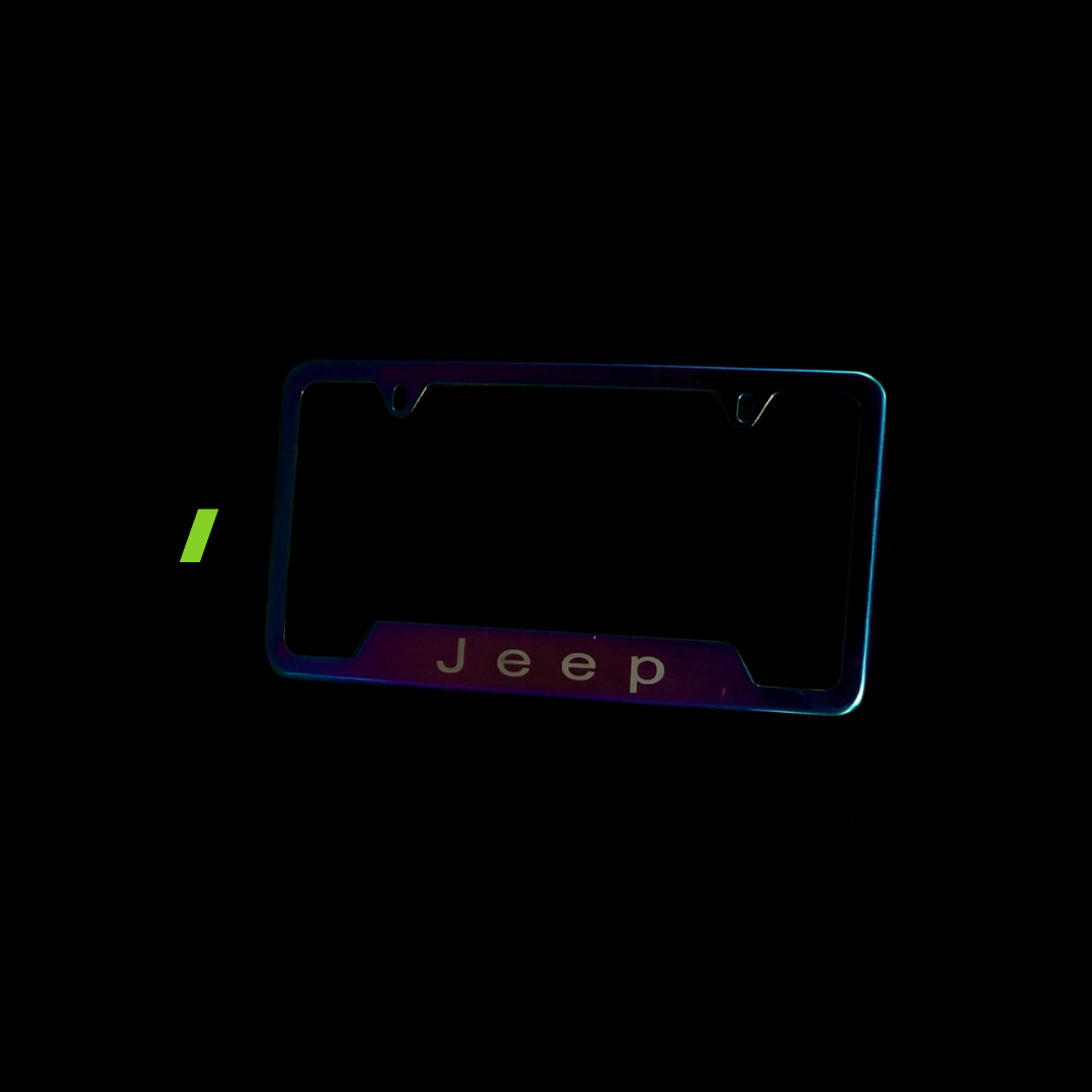 LICENSE PLATE COVERS
