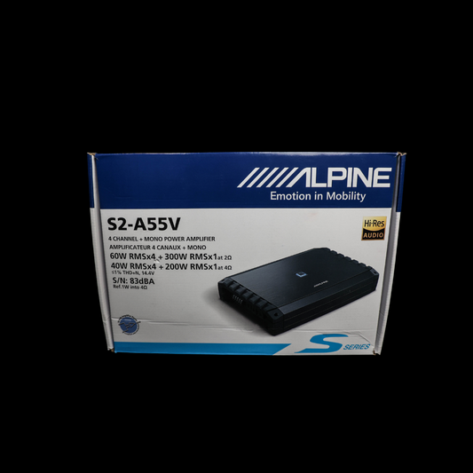 ALPINE S2-A55V AMPLIFIER